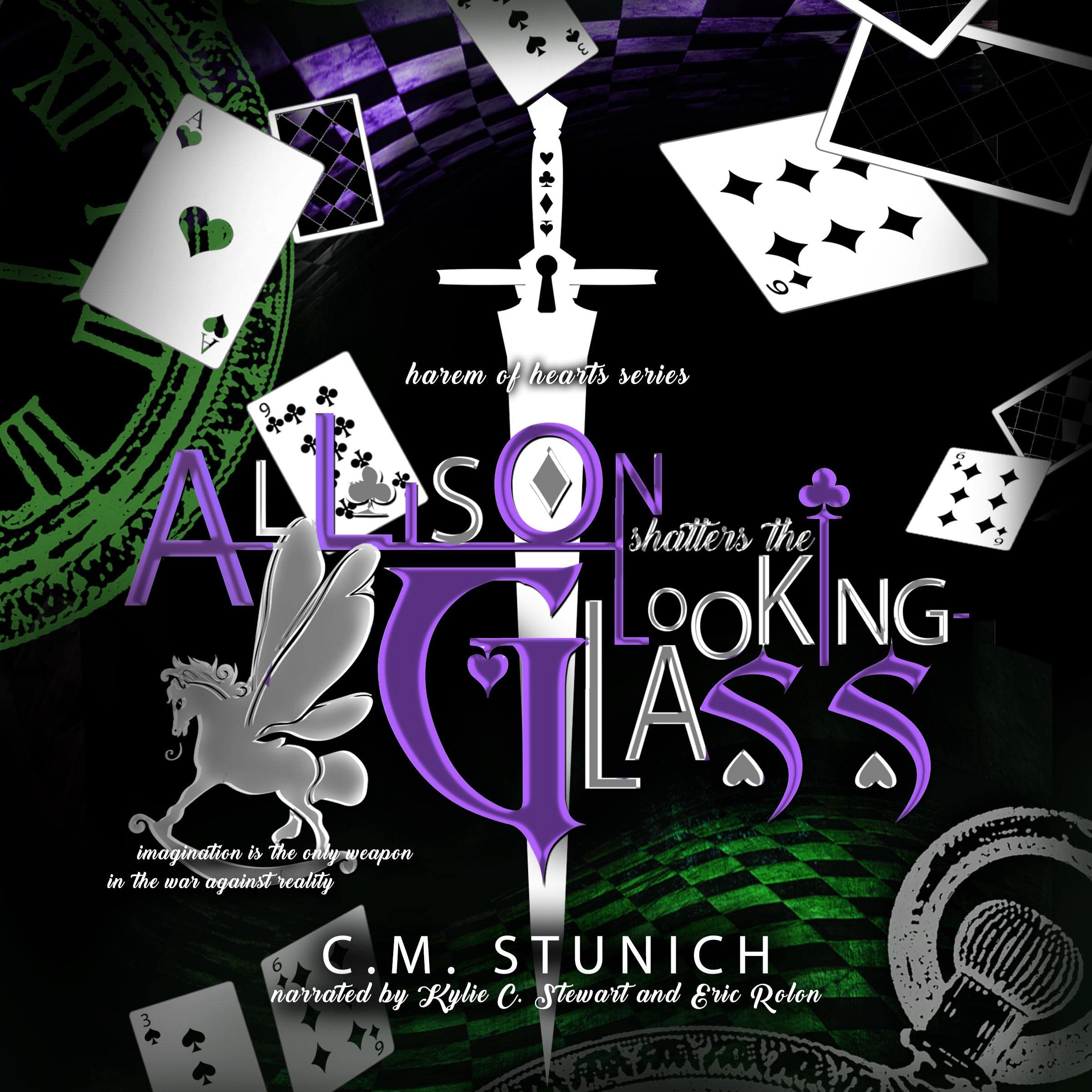 Cover art for Allison Shatters the Looking-Glass