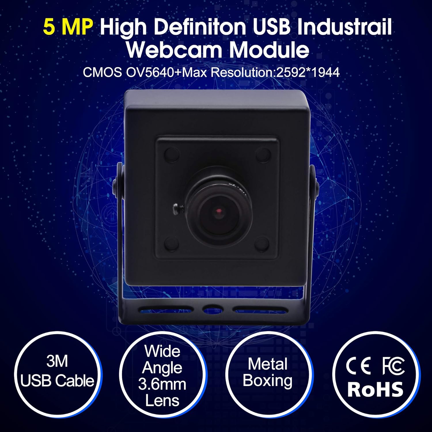 Promo Discount Up To 70% Off Webcamera_usb 5MP USB Webcam Mini Camera,High Definition 2592X1944 Web Camera with Cmos OV5640 Image Sensor,USB Camera Module with Aluminum Mini Case,5 Megapixel Raspberry Pi Web Cam with 3.6mm Lens Exclusive Discount 80% Offer Webcamera_usb 5MP USB Webcam Mini Camera,High Definition 2592X1944 Web Camera with Cmos OV5640 Image Sensor,USB Camera Module with Aluminum Mini Case,5 Megapixel Raspberry Pi Web Cam with 3.6mm Lens