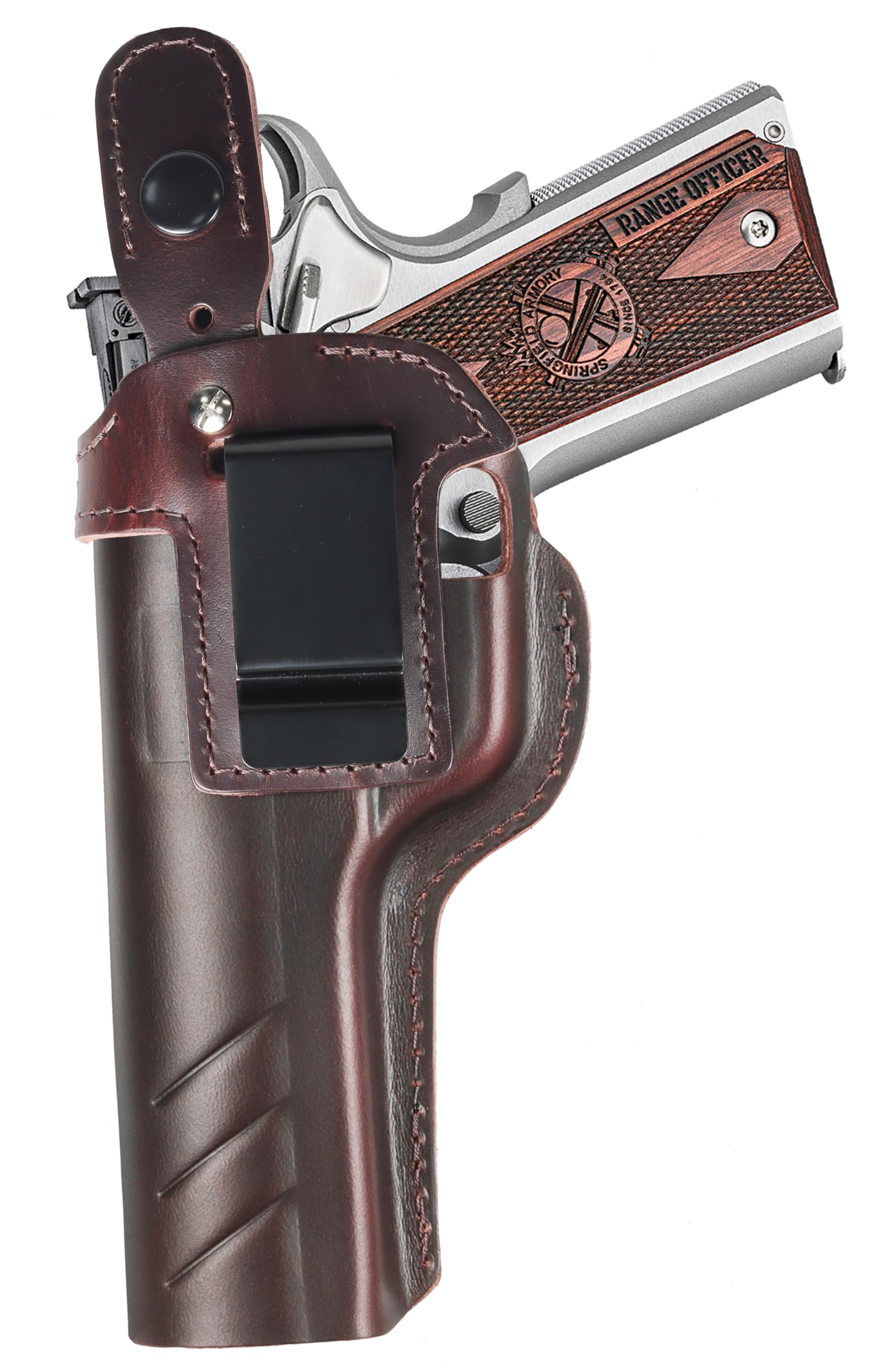OWB 1911 Holster - Top Grain Leather for Most 1911 Style