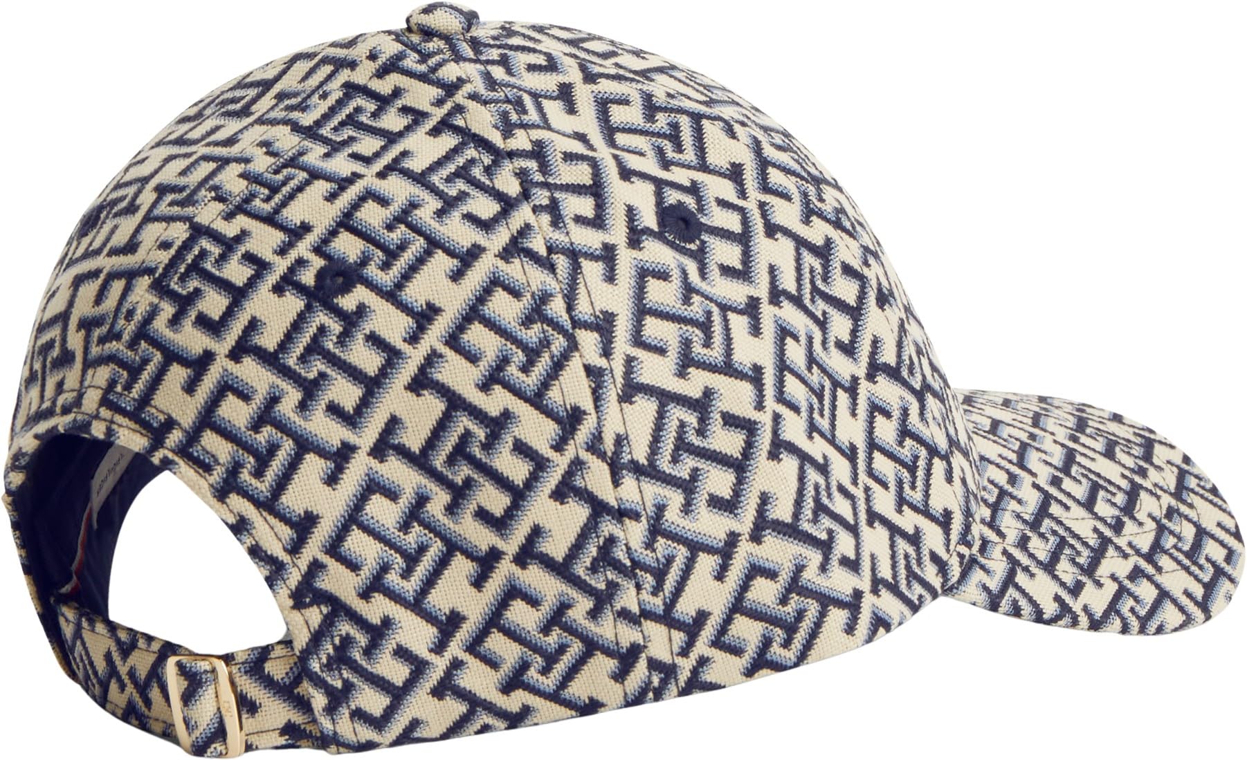Tommy Hilfiger Damen Cap Monogram mit Monogramm-Print, Blau (Space Blue), Einheitsgröße