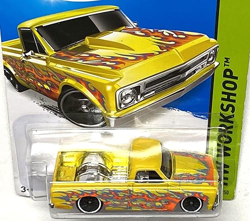 Miniatura 5 de Hot Wheels '67 Chevy C10, HW Workshop 208/250 [amarillo]