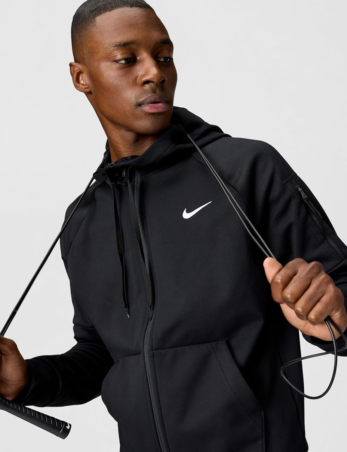 Nike Men's Therma-Fit Full-Zip Fitness Top - Image 3