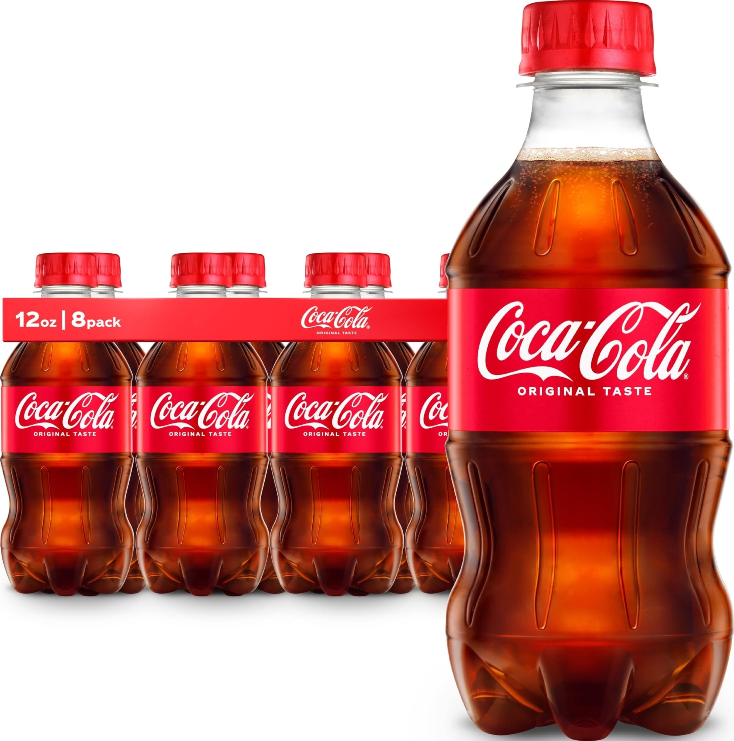 Amazon.com : Coca-Cola Soda Soft Drinks, 12 fl oz Bottles, 8 Pack