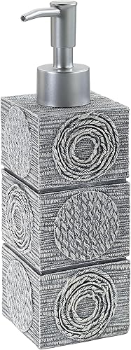 Avanti Linens Bomba de loción Galaxy, plata