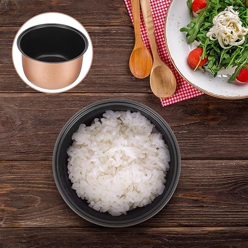 Miniatura 9 de Olla de cocción interna Olla de arroz con aroma Olla interior Olla de cocción interna de cerámica olla de arroz antiadherente para el hogar