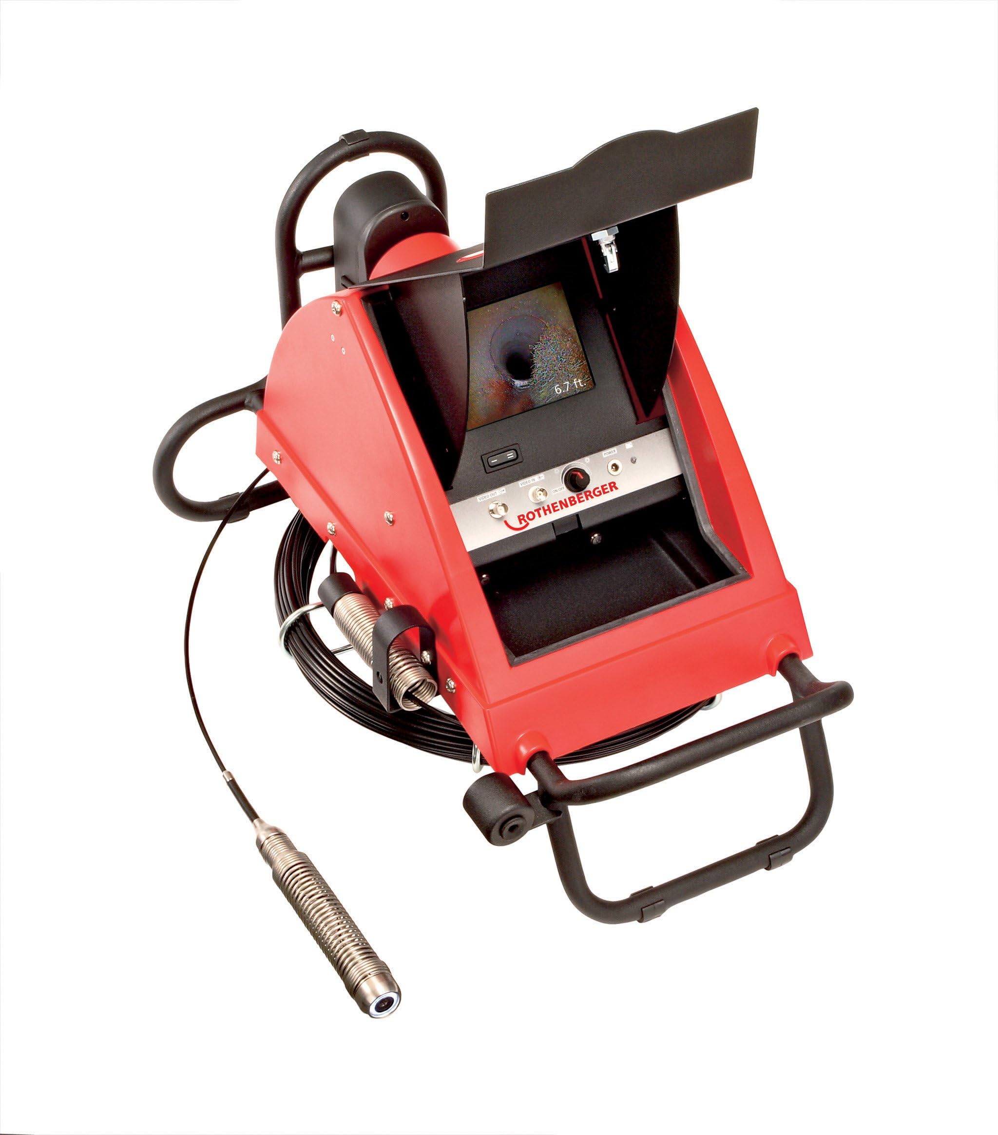 Rothenberger 69635NT ROCAM Cordless Color Camera With Distance Counter and Transmitter