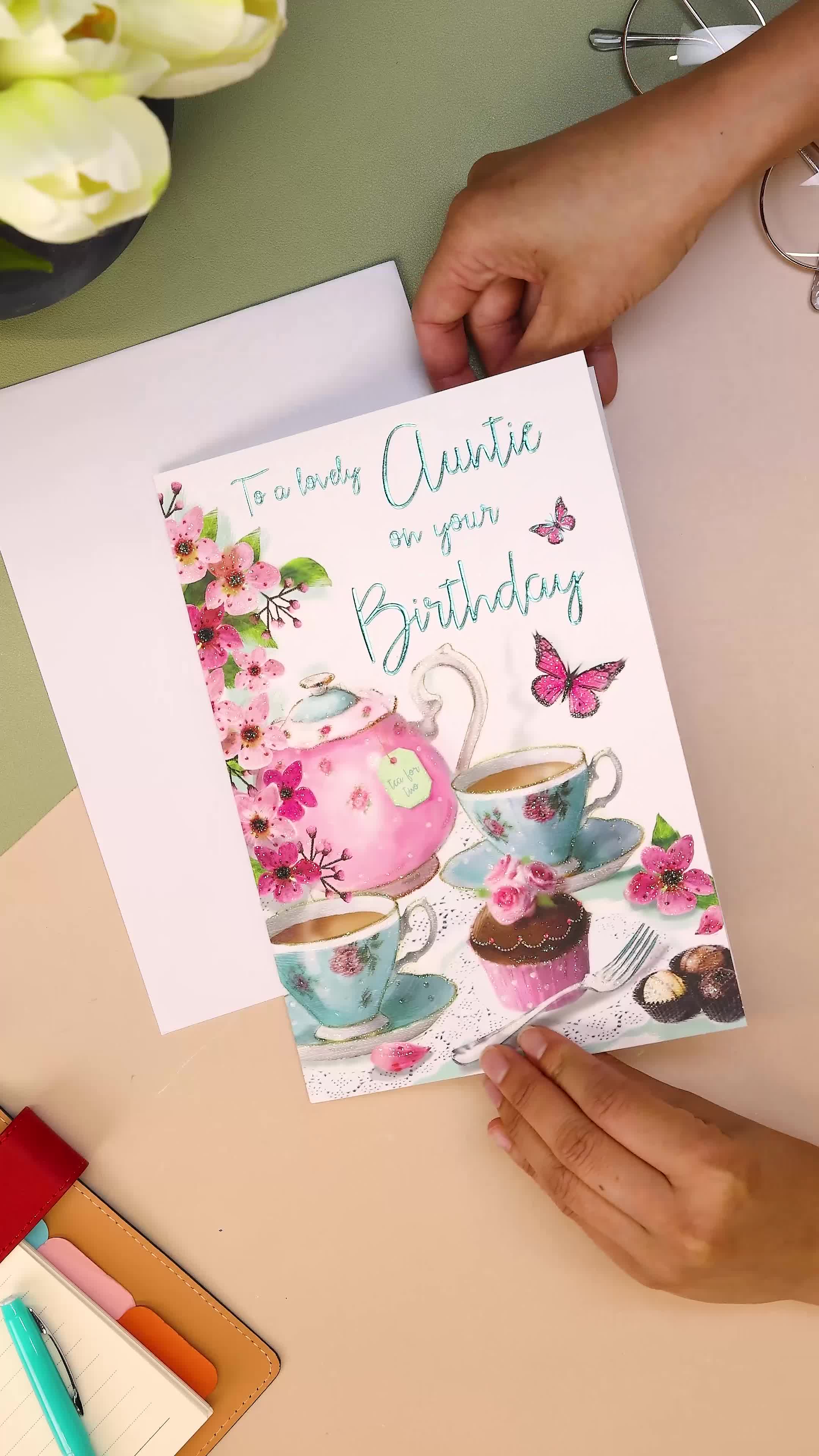 BIGLIETTO DI AUGURI figlia buon compleanno tradizionale speciale verso