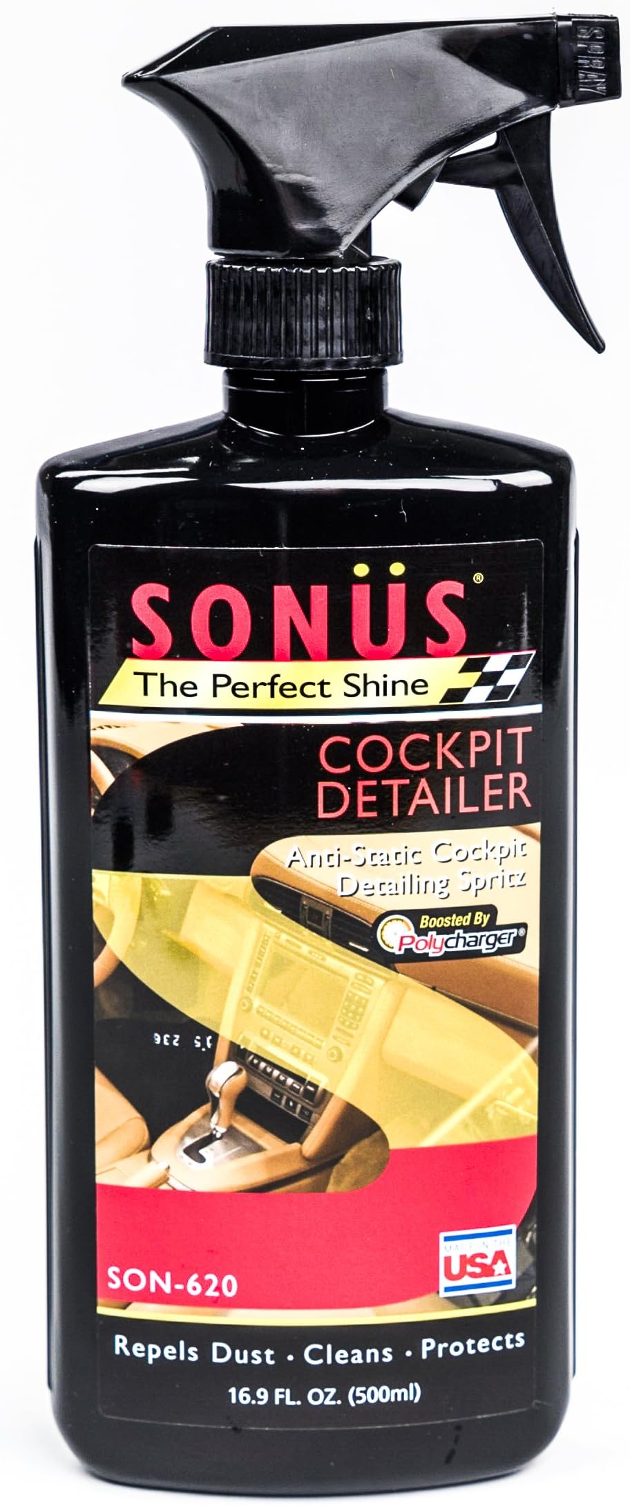Cockpit Detailer Anti-Static Cockpit Detail Spritz, 16 fl. oz.