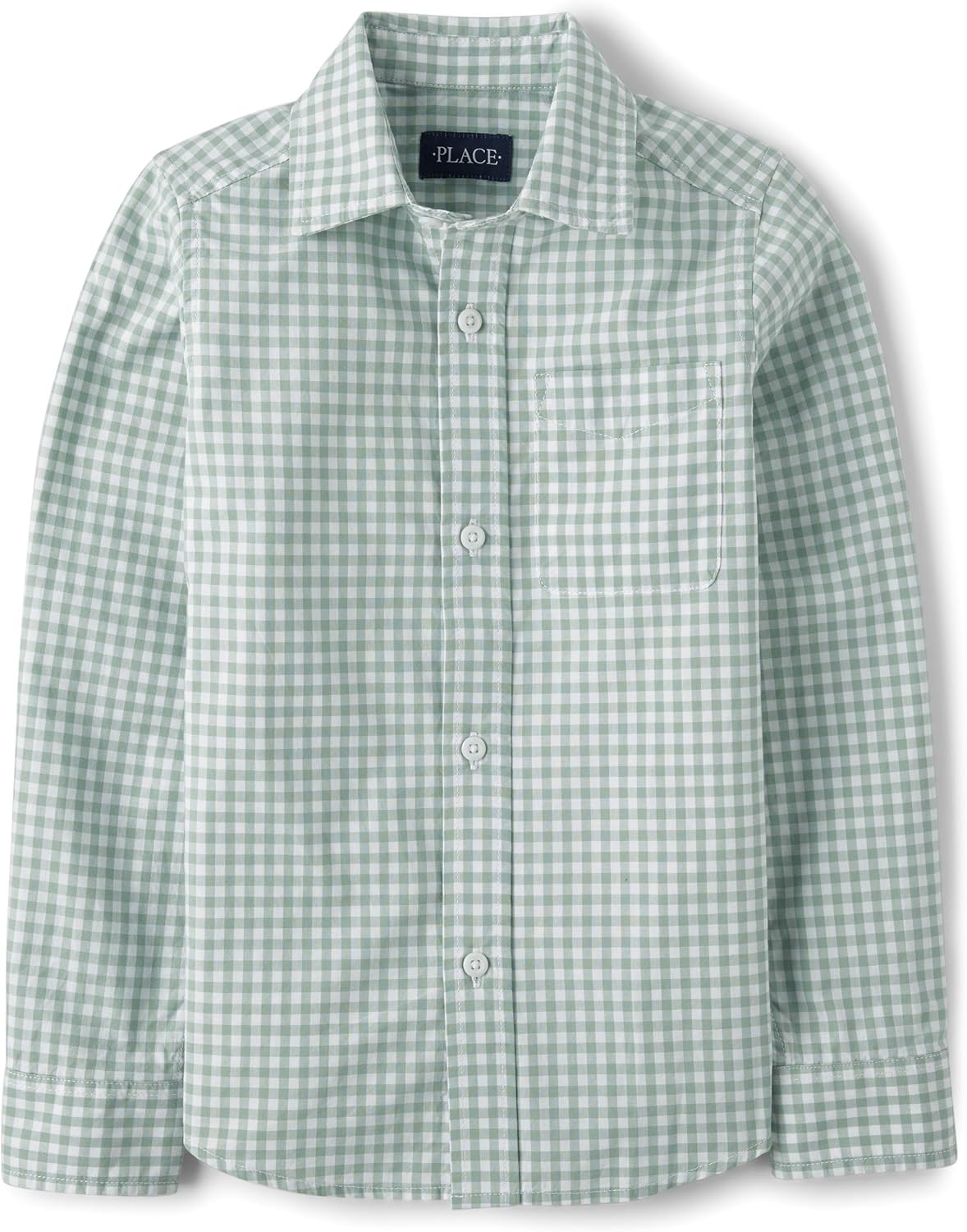 The Children’s Place Boys Long Sleeve Button Down Shirts