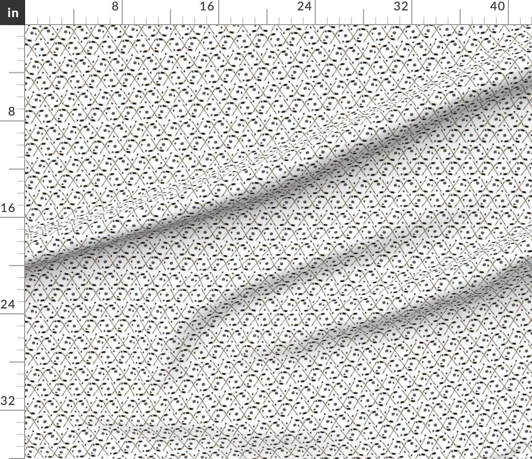 Spoonflower Fabric - Hockey Sticks Ice Sports Sport Printed on Petal Signature Cotton Fabric by The Yard - Sewing Quilting Apparel Crafts Decor
