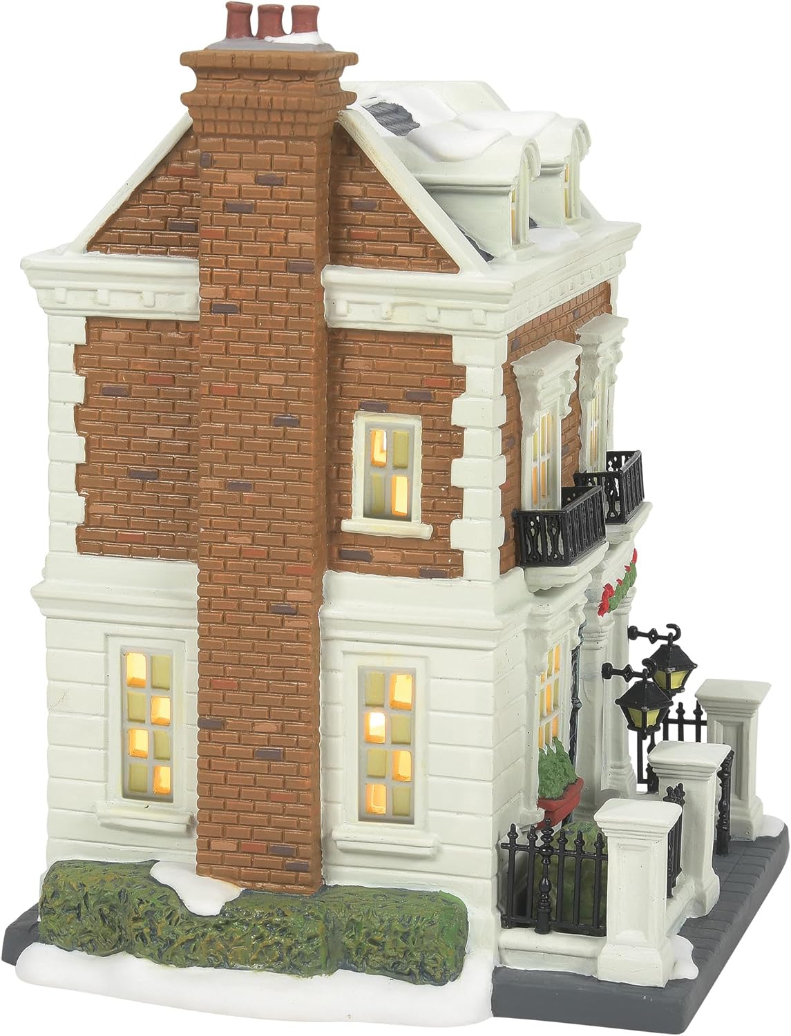 Department 56 Dickens Village Disney Mary Poppins 17 Cherry Tree Lane Lit Building, 8 Inch, Multicolor