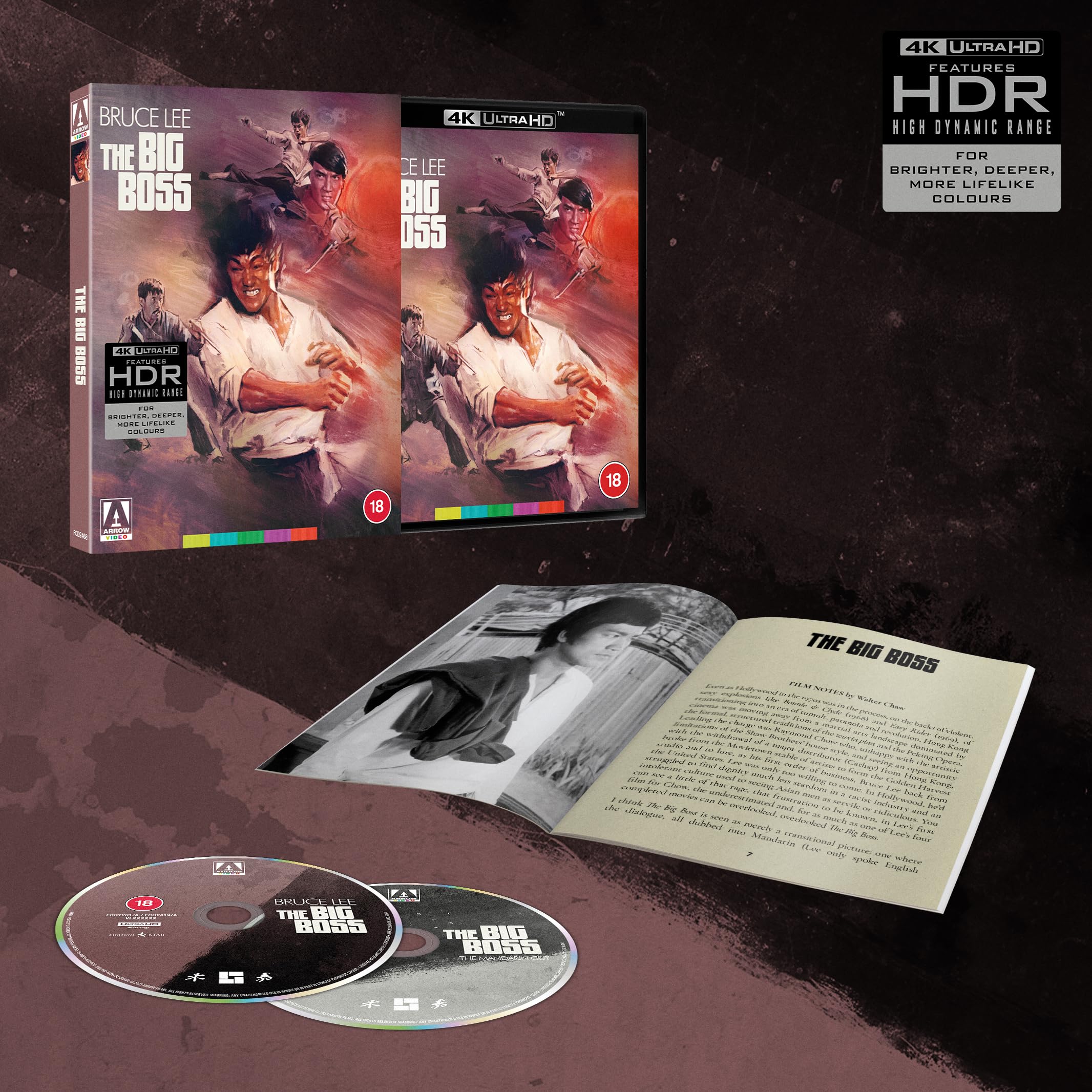Arrow Video The Big Boss Limited Edition 4K UHD [Blu-ray] [Region Free]