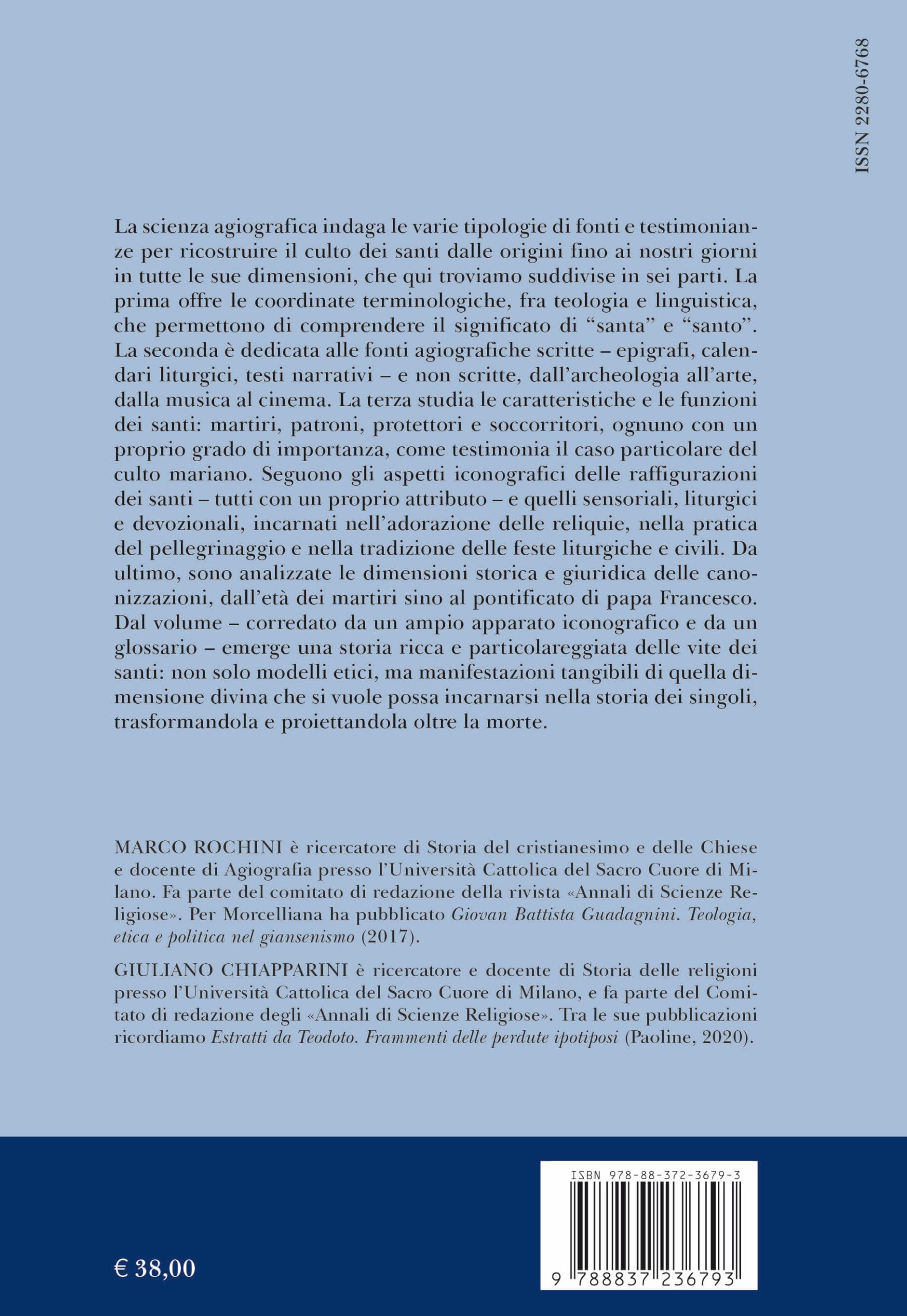 Manuale di agiografia. Fonti, storia e immagini della santità