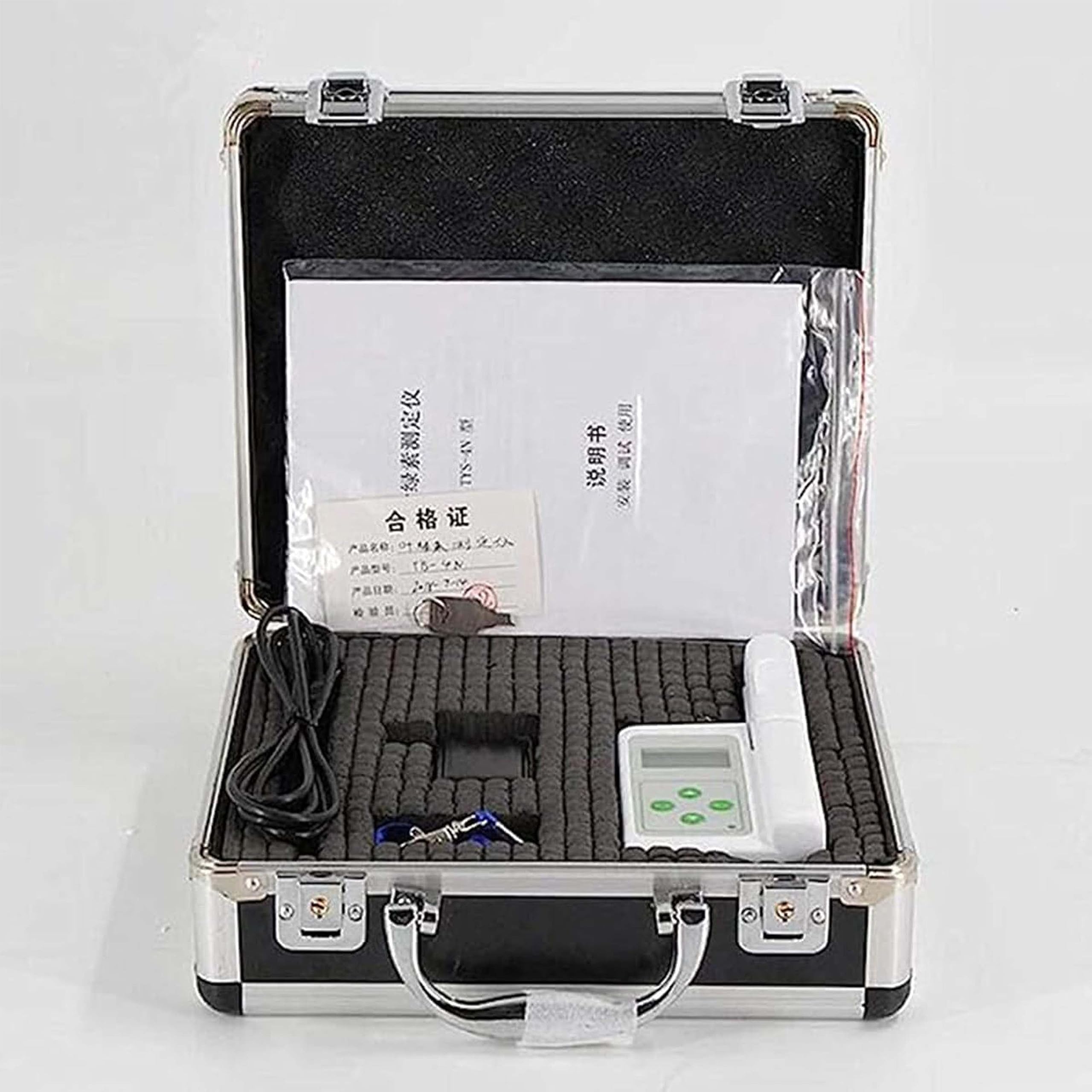 Tys-A Compteur De Chlorophylle Portable pour Tester La Chlorophylle des Plantes, Analyseur De Chlorophylle Portatif, Instrument Test De Nutrition des Plantes, Testeur De Chlorophylle