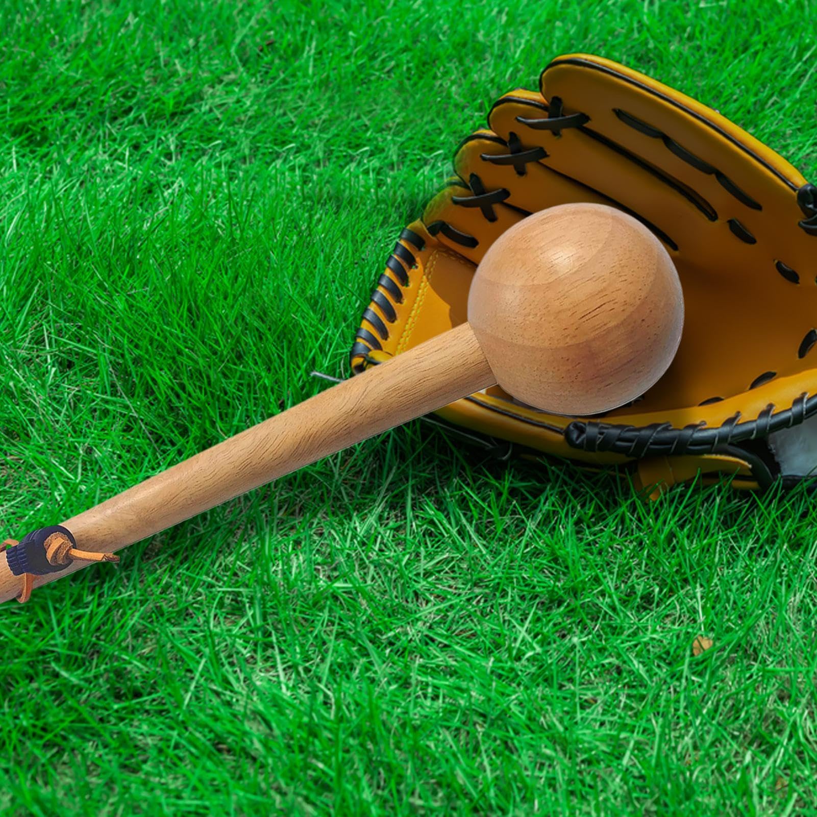 Martello Guanti Da Baseball - Martello Da Baseball In Legno Di Heva, Martello Modellatore Di Guanti | Fascia Avvolgente Per Guanti Da Baseball, Martello Di Imballaggio Guanti In Legno, Palla Da