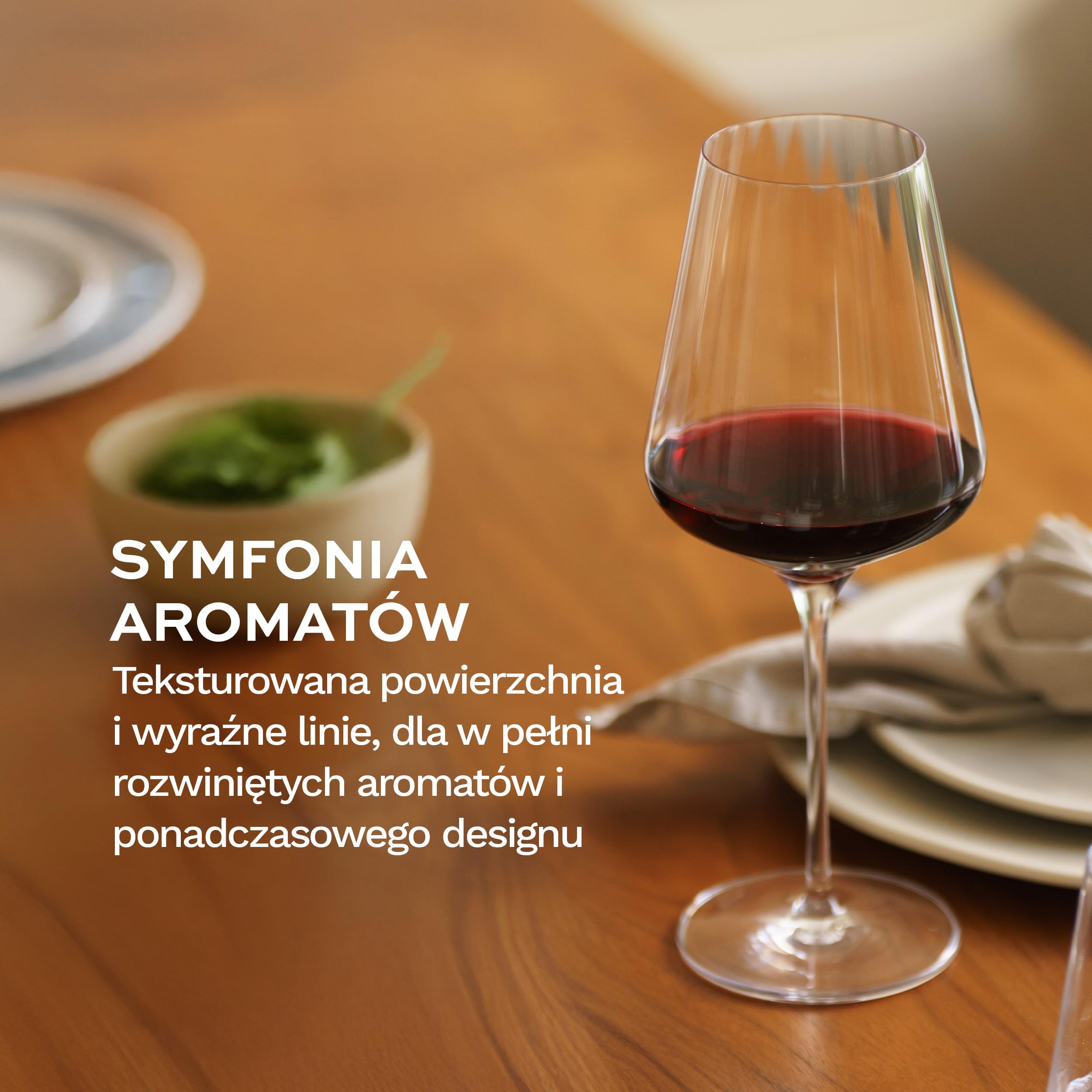 Stölzle Lausitz Kieliszki do Bordeaux Symphony Zestaw 6×645 ml – Eleganckie kryształowe kieliszki dla maks. rozwoju aromatów – Idealne do wina Bordeaux – Zmywarkoodporne & odporne na uszkodzenia