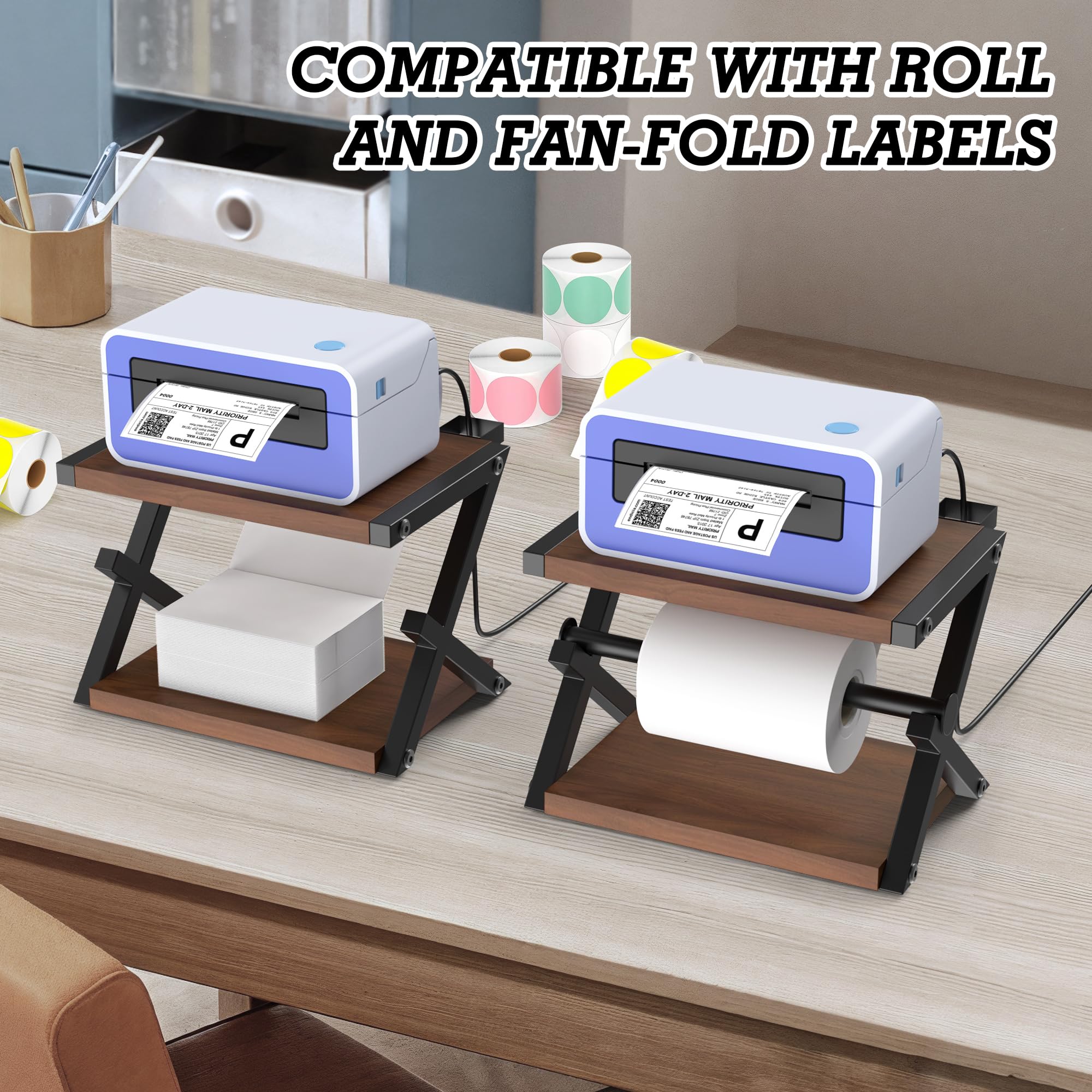 Alyoen Label Holder - Organize Thermal Printer Labels -3