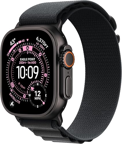 Miniatura 14 de Apple Watch Ultra 3 [GPS + Celular 49mm] Reloj inteligente para correr y multideporte con carcasa de titanio resistente con trabilla milanesa de