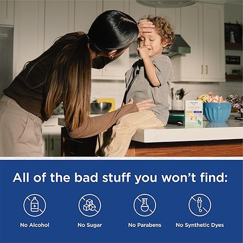 Miniatura 4 de Hyland's Jarabe para la tos con sabor a uva nocturna para niños de 2 años en adelante, descongestionante, dolor de garganta e insomnio, alivio de