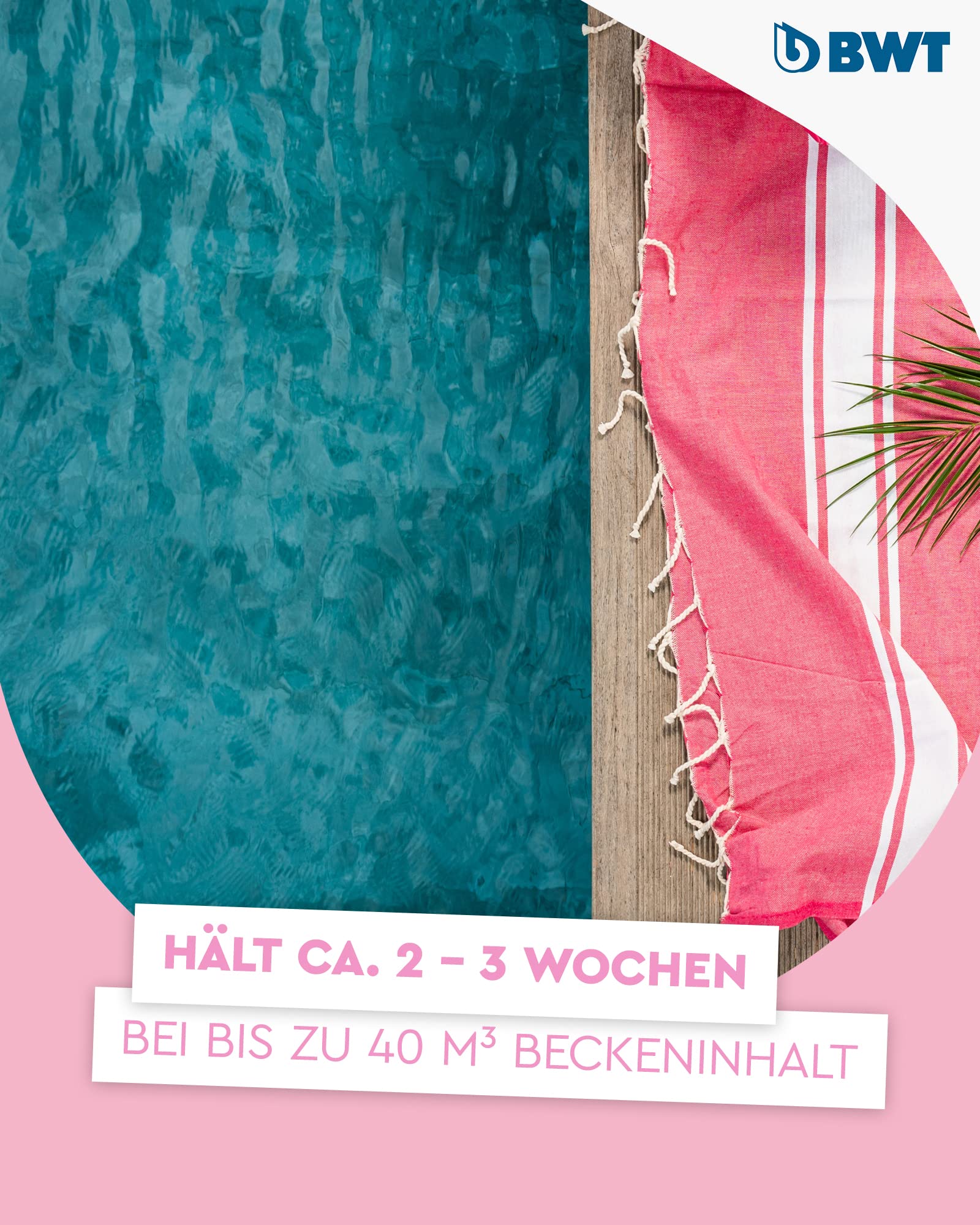 BWT Benamin Ultra Clear Poolpflege Tablette, 5er Pack à 500 g | 4-in-1 Formel, Schockbehandlung, Langzeit-Desinfektion, Algenverhütung & Flockung, Reduzierter Chloreinsatz