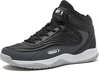 Pulse 3.0 Basketball Shoes for Men, Indoor or Outdoor, Street or Court Basketball Sneakers Men - Black, Red, or White Size 7 to 15