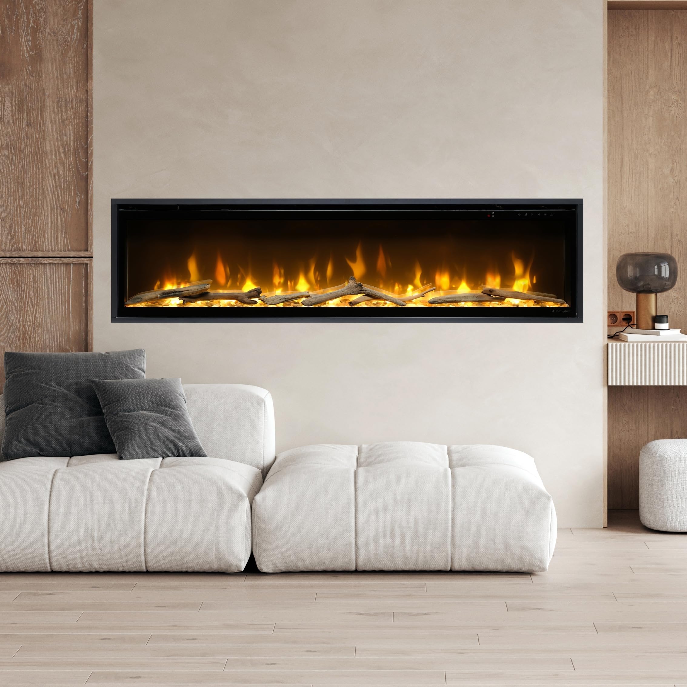 Chimenea Eléctrica de Pared Dimplex Ignite Evolve Optiflame (131 cm (EVO1200))