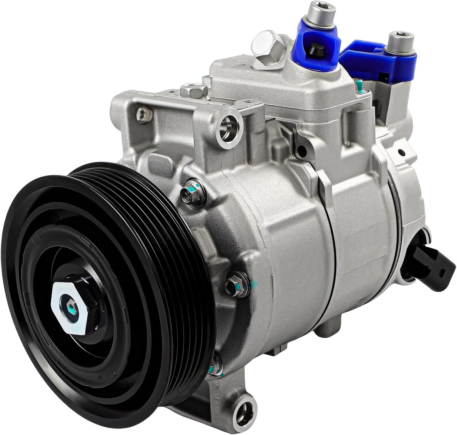 SCITOO AC Compressor fit for Audi for A3 2.0L 2008-2013, Air Conditioning Compressor fit for Audi for Q3 Quattro 2.0L 2015-2018, for Volkswagen for Eos 2009-2015 1K0820808A 1K0820808AX