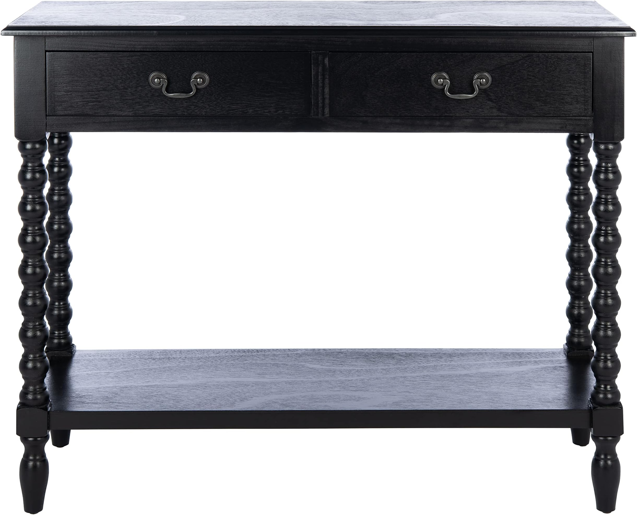 Safavieh Home Collection Athena Black 2-Drawer Console Table