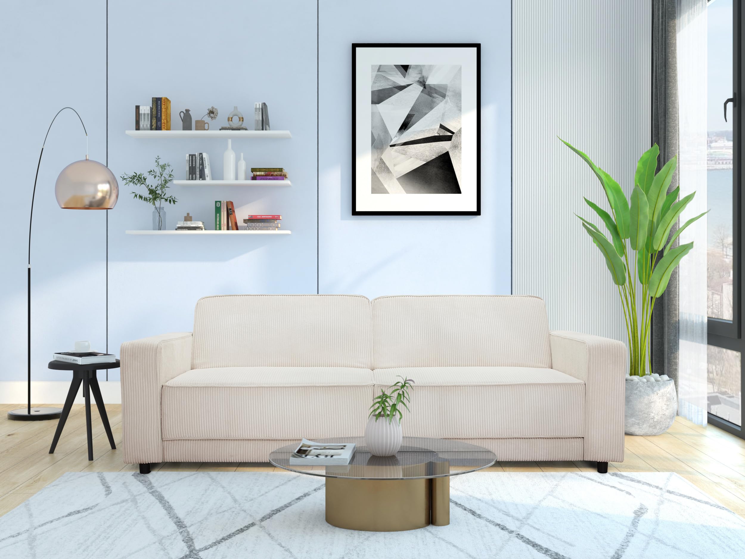 Dorel Home Allie Fabric Sofa Bed