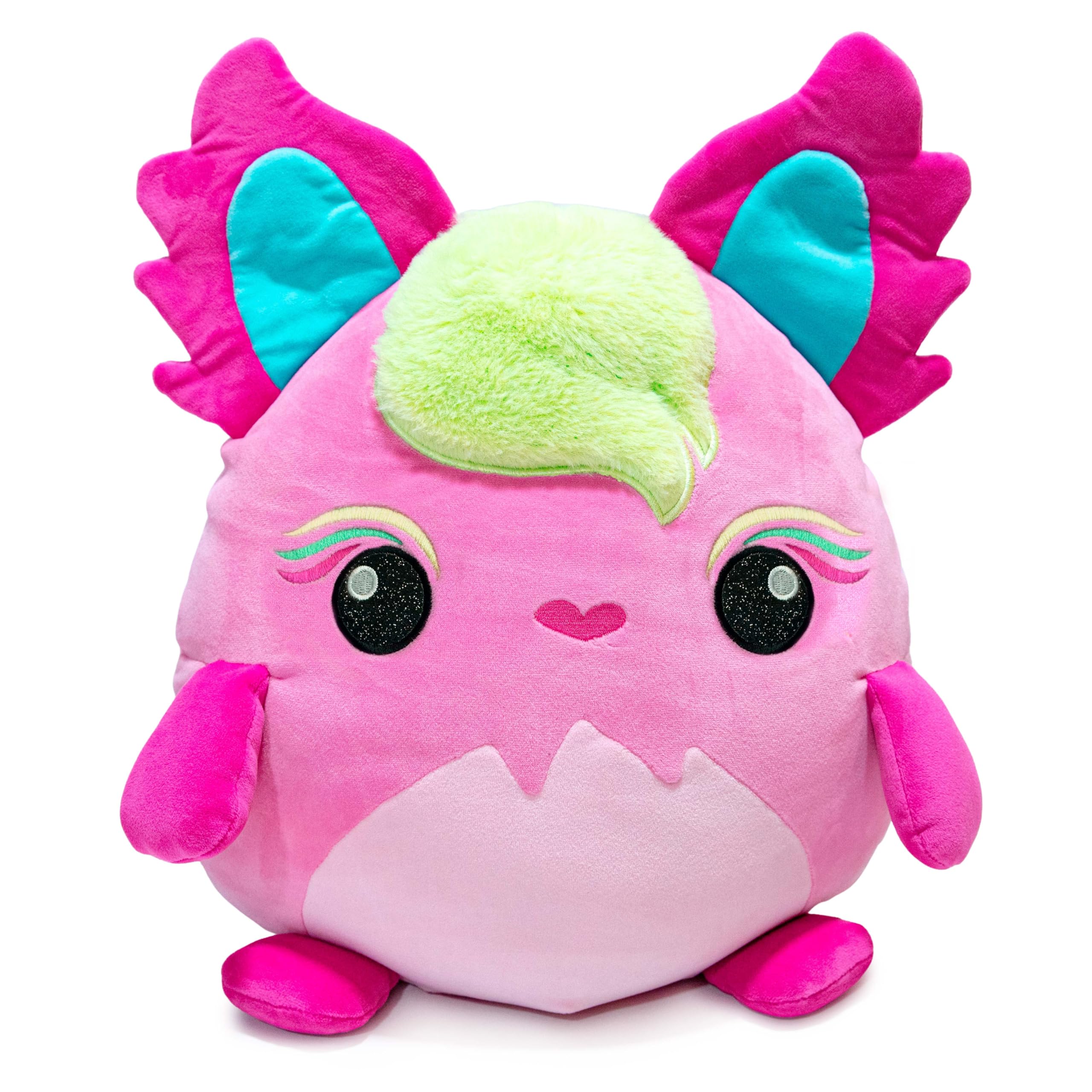 CRAZE Squishpets Big Funxy 12 Inch Pink Cuddly Toy Soft Stuffed Animal, Cute Plushies for Girls, Idea for Children from 3 Years