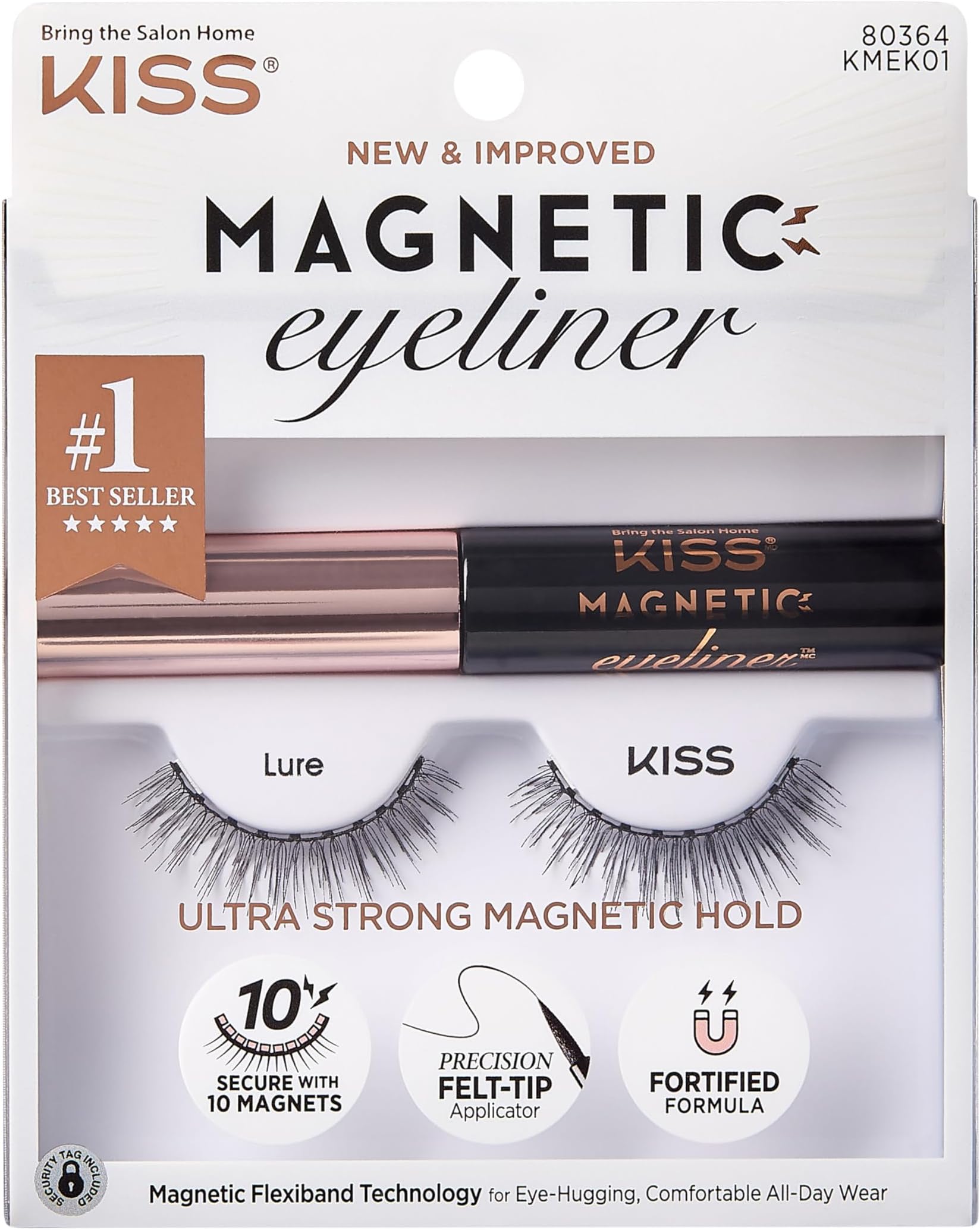 Kiss Magnetic Eyeliner Kit, Kmek01C