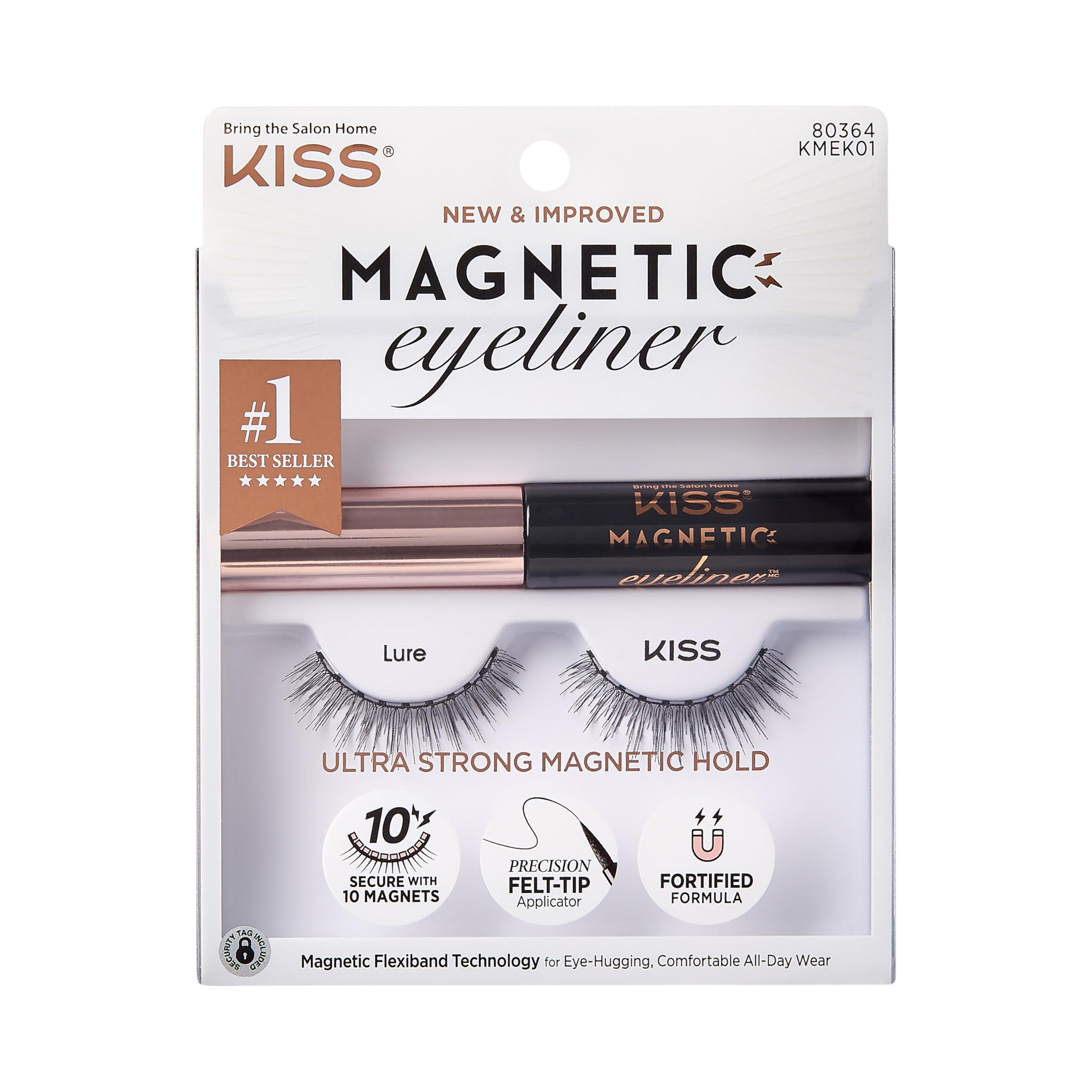 Kiss Magnetic Eyeliner Kit, Kmek01C