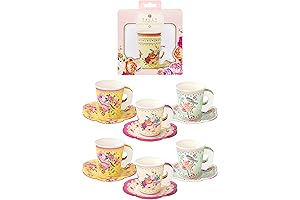 Talking Tables Paper Floral Teacups & Saucers