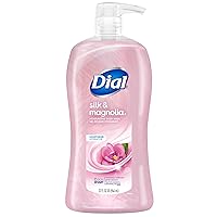 Vista 4 de Dial Gel de baño, agua de manantial, 32 onzas líquidas y gel de baño, mima y disfrute, seda y magnolia, 32 onzas líquidas y gel de baño, calma