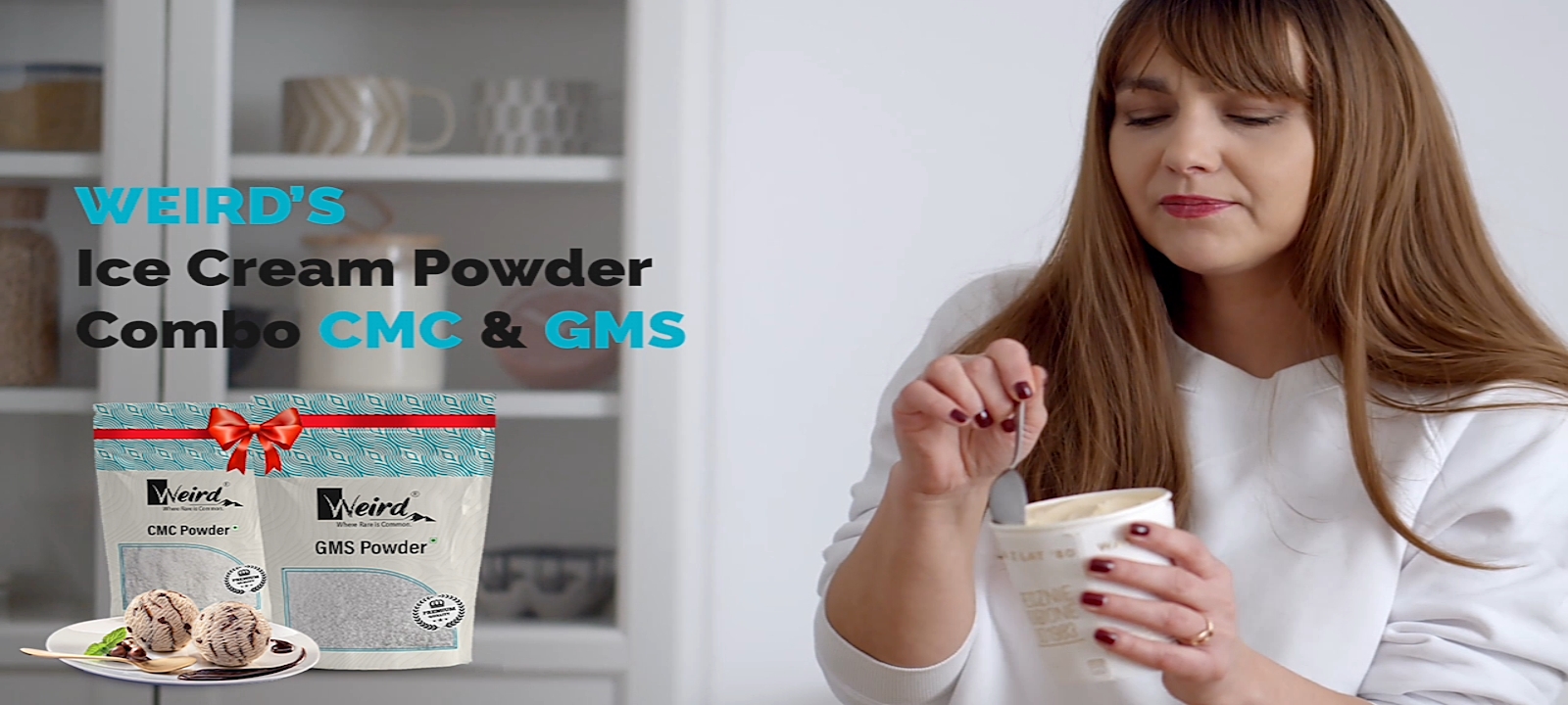 Weird's CMC and GMS Powder For Ice Cream How to Use.