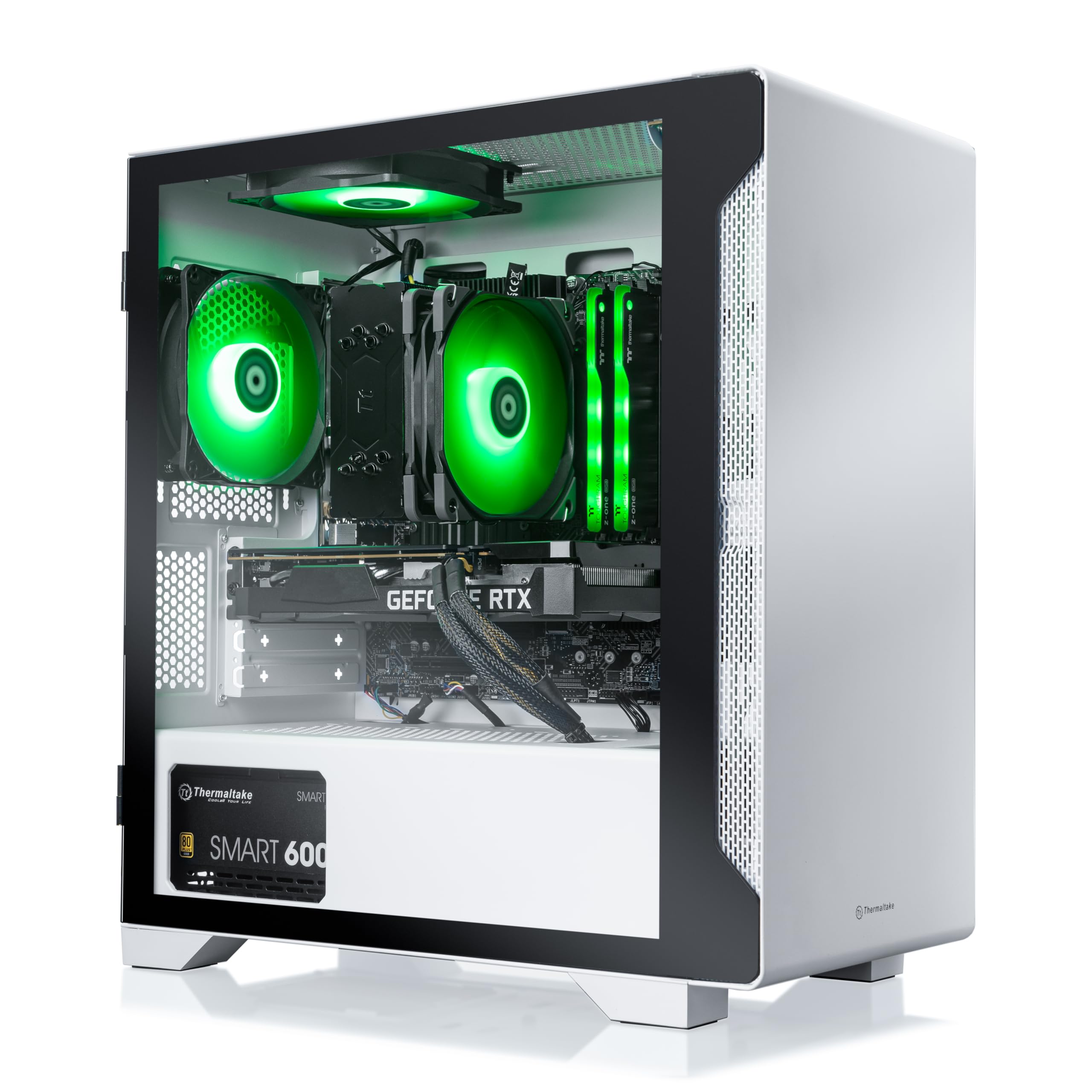 Amazon | Thermaltake Glacier i350 ゲーミングデスクトップ (Intel 