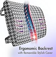 Vista 108 de Lunarable Teal Travel Pillow Neck Rest, Aquatic Fauna Theme Hand Drawn Style Various Starfish in Blue Shades, Memory Foam Traveling Accessory for