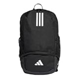 Unisex Backpack Tiro L Backpack&comma; Black&sol;White&comma; HS9758&comma; Size NS