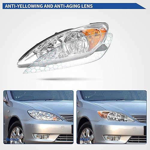Miniatura 208 de oEdRo Faros delanteros compatibles con Ford F150 / 06-08 Lincoln Mark LT Pickup 2004, 2005, 2006, 2007, 2008, Ford F150 / 06-08 Lincoln Mark LT OE
