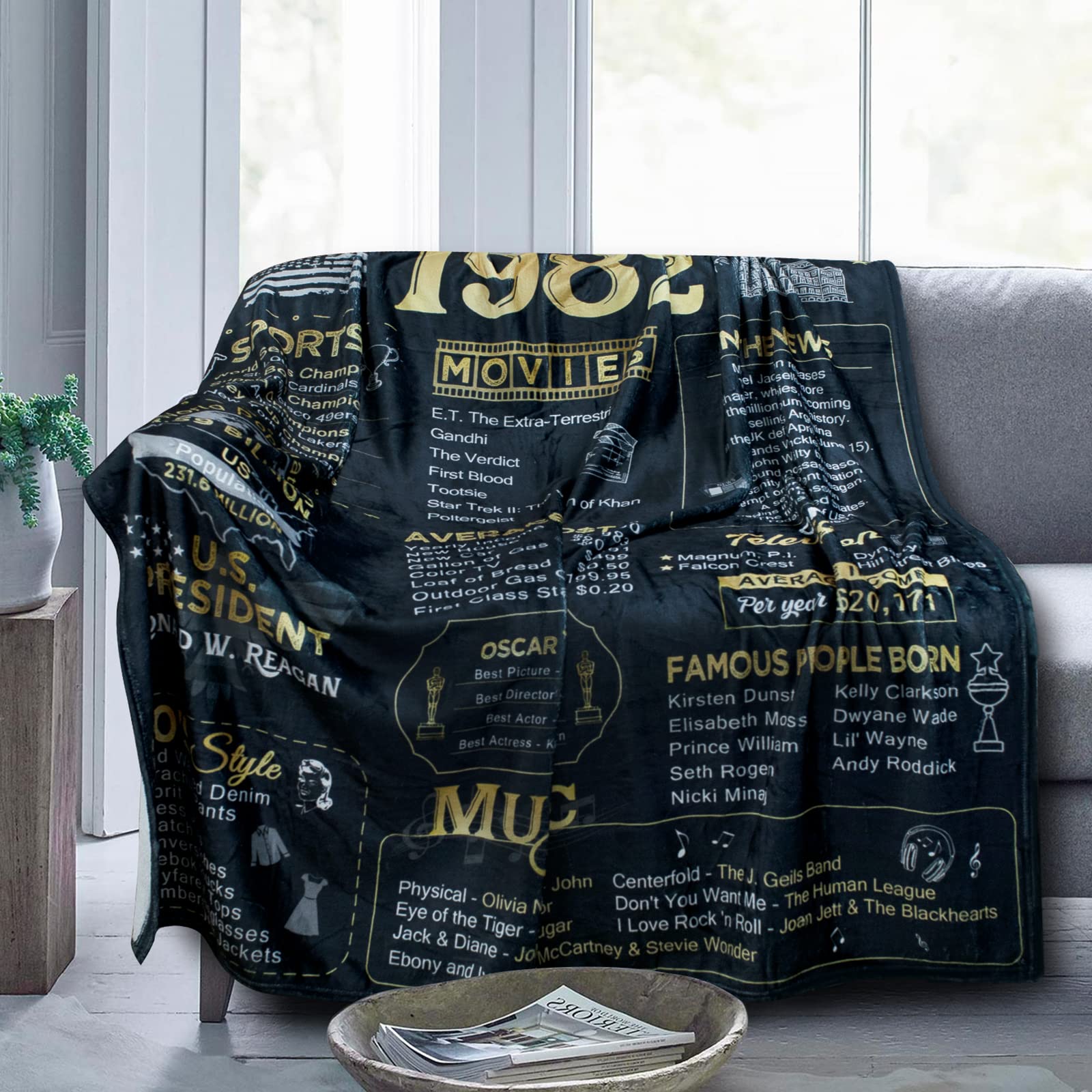 Coperta in pile rosa Gilmore Girls, coperta accogliente Stars Hollow