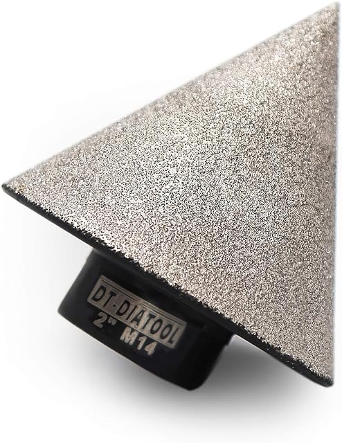 DT-DIATOOL Diamond Chamfer Bits 50mm Milling Bits for Enlarging Holes in Tile Porcelain Marble Ceramic Granite