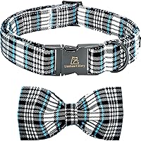 Vista 15 de Lionheart glory Collar de perro con bandera estadounidense, collar de lazo para perro del 4 de julio, resistente y ajustable, patriótico