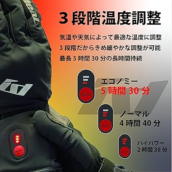 山城 IDEALバイク用 電熱レザーヒートグローブ ID-202 HEAT2 Amazon | [山城] IDEAL(アイディール) バイク用 電熱レザー