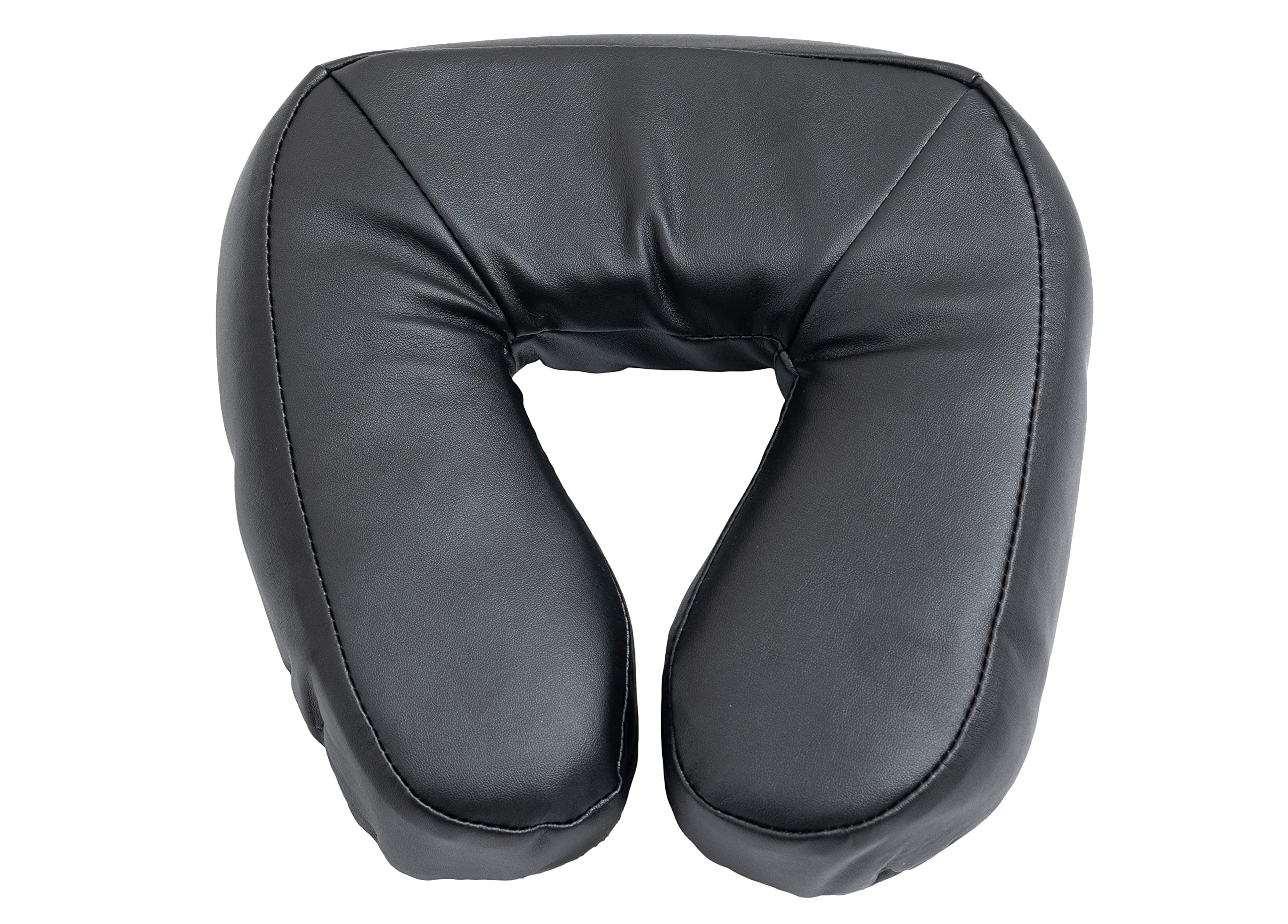 SierraComfort SC-533 Almohada Facial, Espuma de Piel sintética, Negro