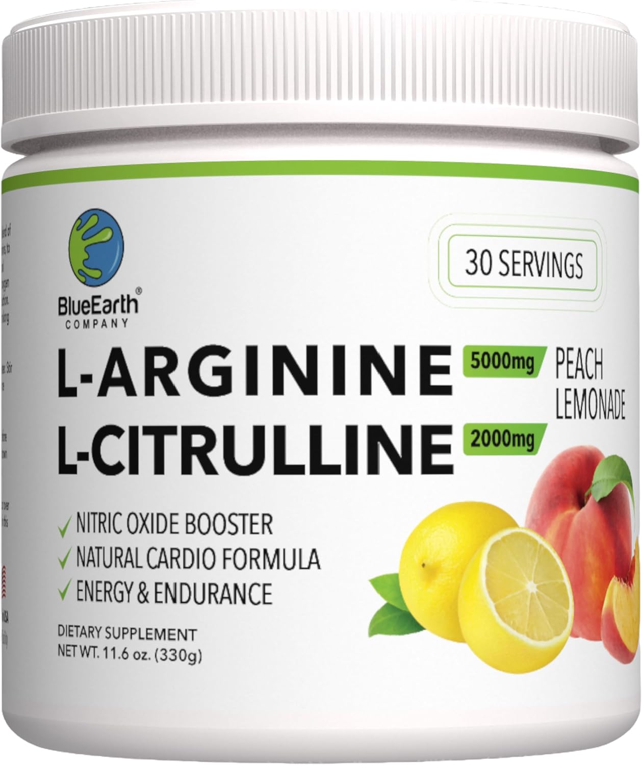 L-Arginine 5000mg + L-Citrulline 2000mg Complex Powder