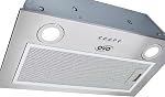 OVO 20 inch Built-In Range Hood Vent with 3-Speed Exhaust Fan, 280 CFM, Push Button Vent Hood, Stainless Steel Kichen Hood