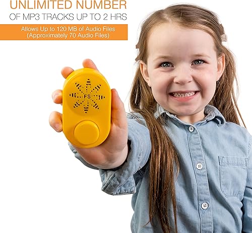 Miniatura 3 de Friendly Songs Módulo de sonido - Caja de voz de 2 horas para animales de peluche con reproducción de voz caja de voz para oso de peluche regalos de