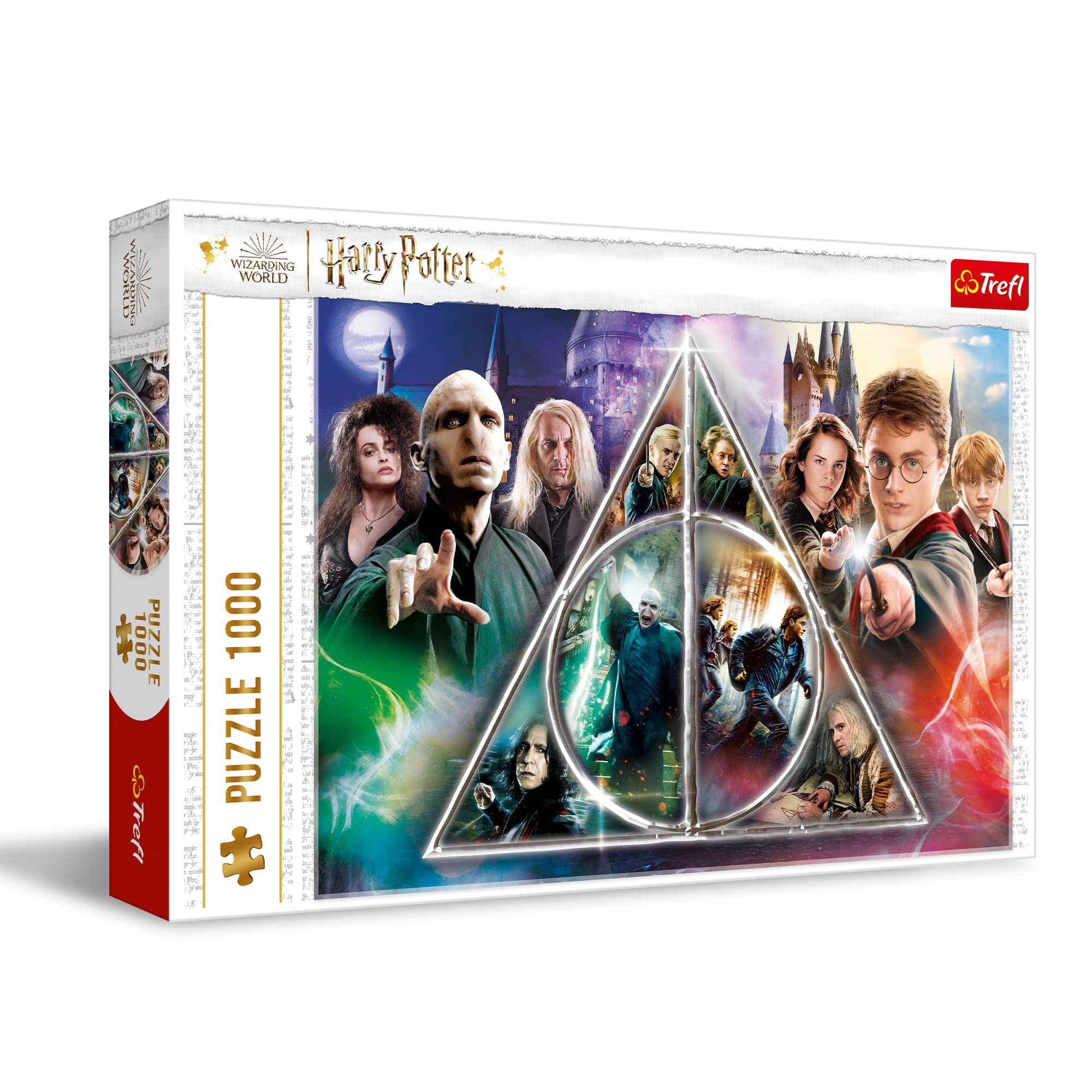 Trefl Harry Potter Deathly Hallows - 1000 Piece Jigsaw Puzzles for Adults & Children Aged 12+ Wizarding World Puzzle