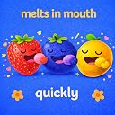 Happa Fruit & Greek Yogurt Melts | 100% Fruit & Yogurt Candy for Babies, Kids & Adults | No Colours, No Artificial Flavours | Melt-in-Mouth | 8M+ | 20g Pack of 3 gallery image