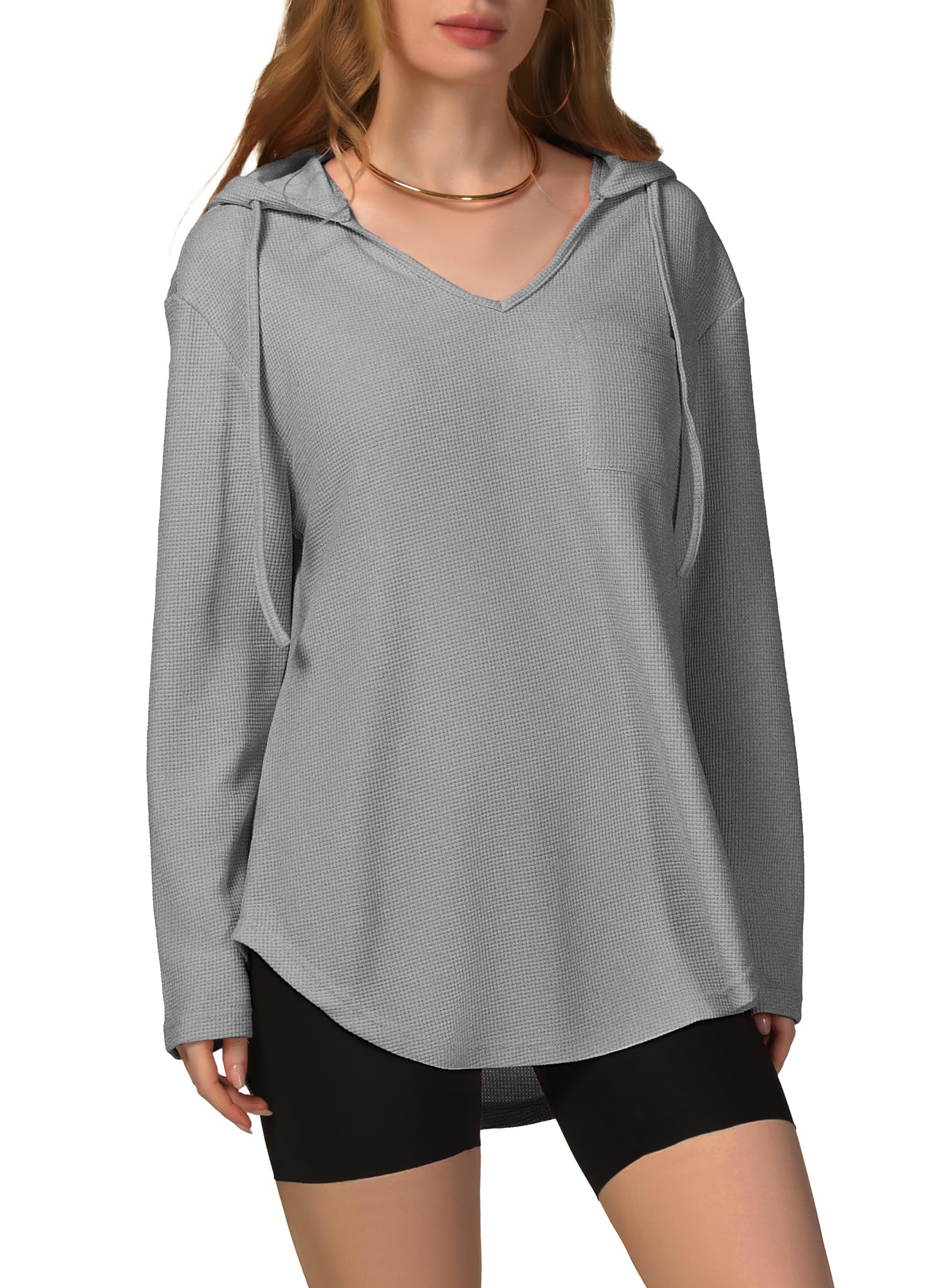 Tanmolo Sweat à capuche pour femme - Manches longues - Décontracté - Taille M à 3XL